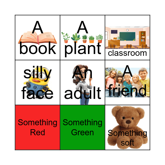 GLCV Photo Bingo Card