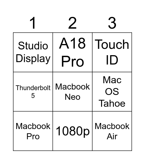 Store Visit | QTR Bingo Card