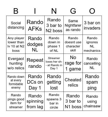 towel bingo v3 Bingo Card
