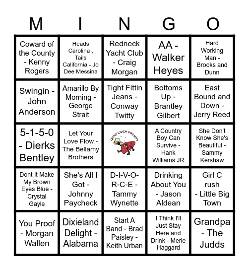 Country Boys Can Survive! Bingo Card