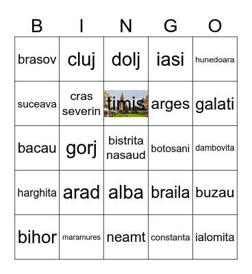 judete Bingo Card