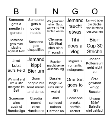 DHM 2026 Bingo Card