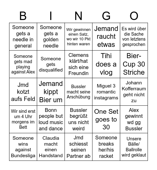 DHM 2026 Bingo Card