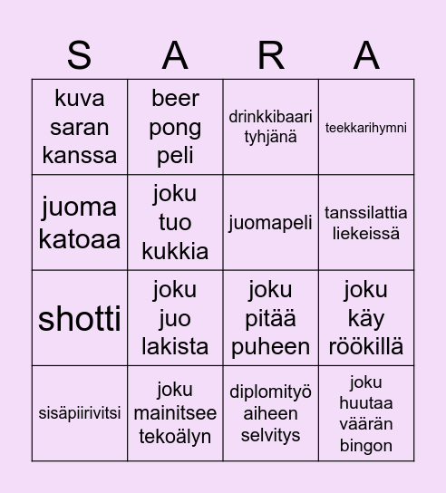 Saran Dippabingo Card