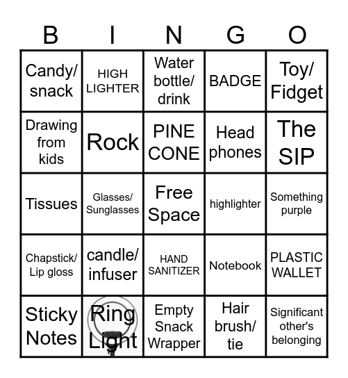 Office Bingo Card