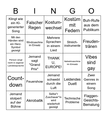 NelESC! Bingo Card