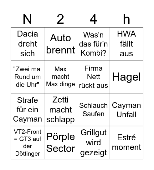 Bullshit Bingo Card