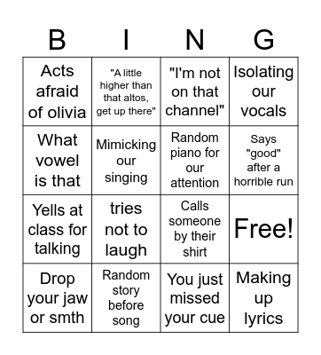 Hyland Bingo Card