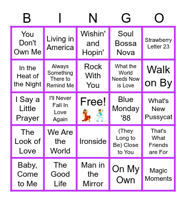 MUSIC BINGO at the Ann Arbor Eagles! Quincy Jones and Burt Bacharach - Producer/Songwriter Influencers! 🎤🎶 Bingo Card