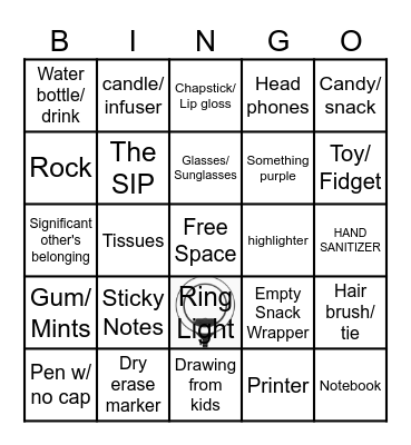 UTVA Office Bingo Card
