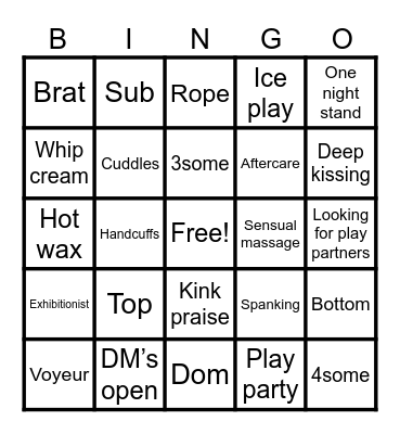 THIRSTY THURSDAY BINGO 🔥 Bingo Card