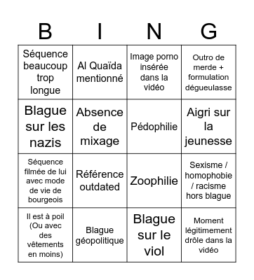 Capybingo Card