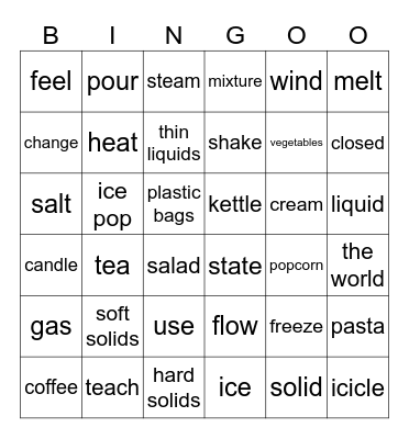 OD2. Unit 4. Review Bingo Card