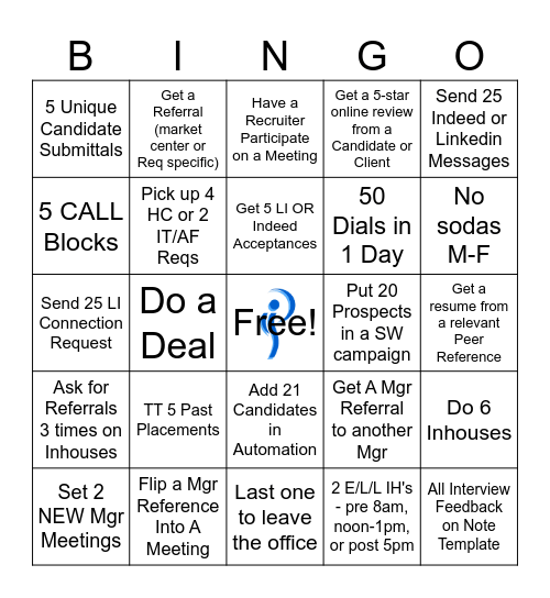 2026 Prestige Combo Bingo Card