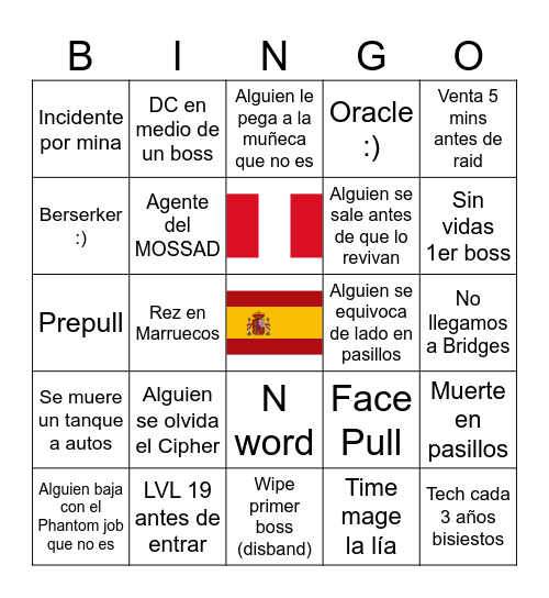 MONKE TOWER 2 Bingo Card