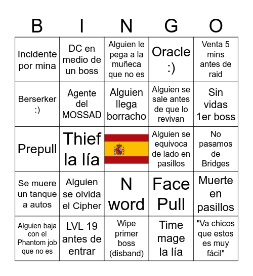 MONKE TOWER Bingo Card