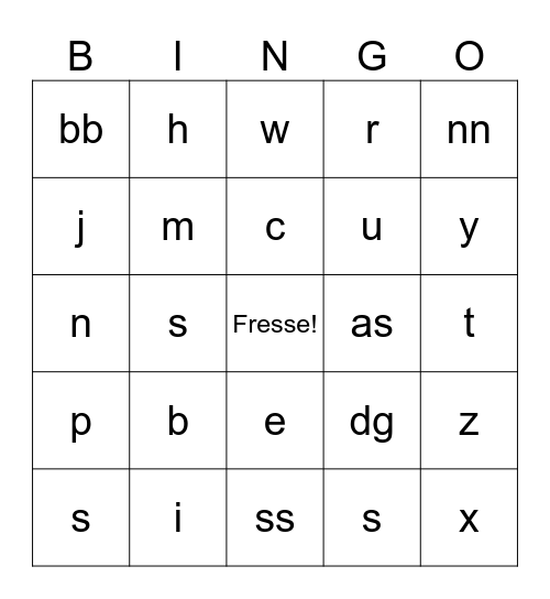 Eurovision '26 Bingo Card