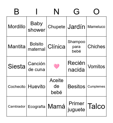 BIANGO Bingo Card