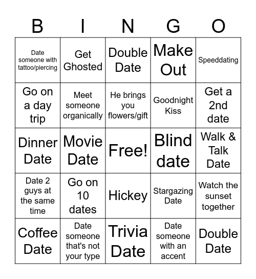 GALs 2026 Bingo Card