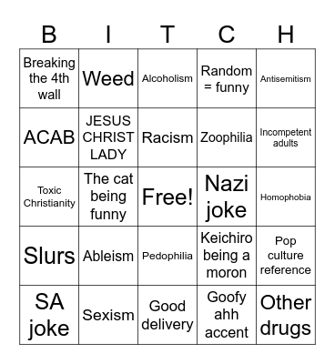 GHOST STORIES BINGO Card