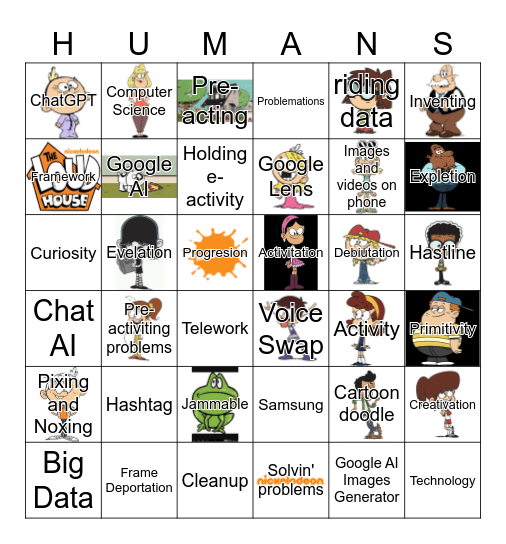 AI Bingo Card