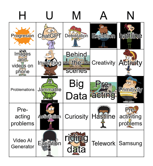 AI Bingo Card
