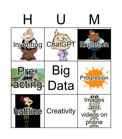 AI Bingo Card