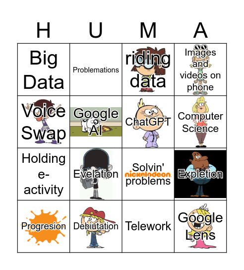 AI Bingo Card