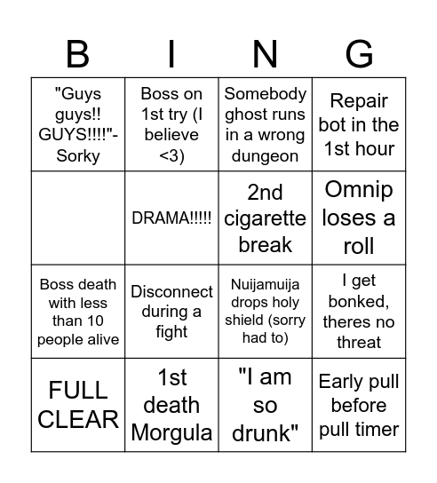 Mandala SSC BING Bingo Card