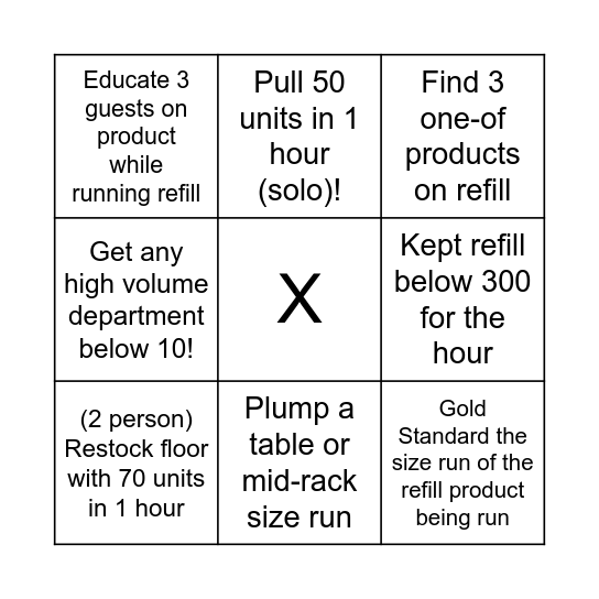 SaturYay BOH Bingo Card