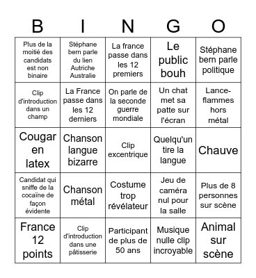 Pampavision Bingo Card
