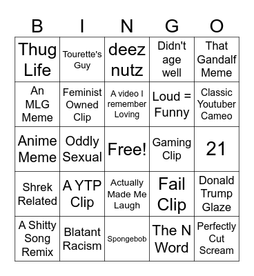TNTL BINGO Card