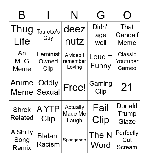 TNTL BINGO Card