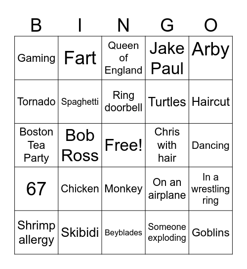TS AI Bingo Card