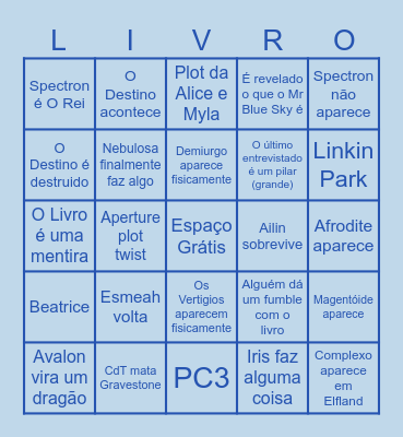 Bingo de PW Bingo Card