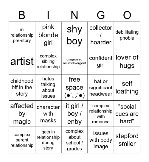 LUMUNCHY BINGO Card