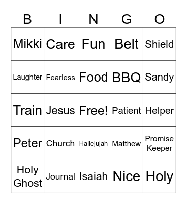 Birthday Bingo, Mikki,Sandy,Carol,Polly Bingo Card