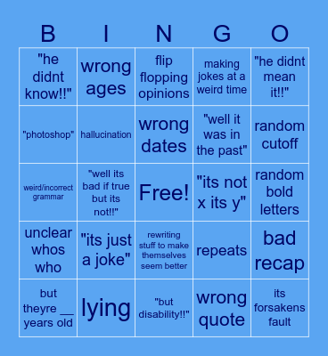 simon response ai bingo Card