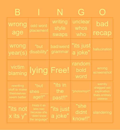fynnee response ai bingo Card
