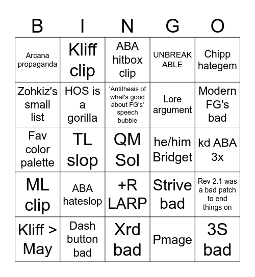 +R 18/05-25/05 Bingo Card