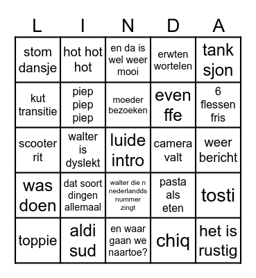 walter maijer solo Bingo Card