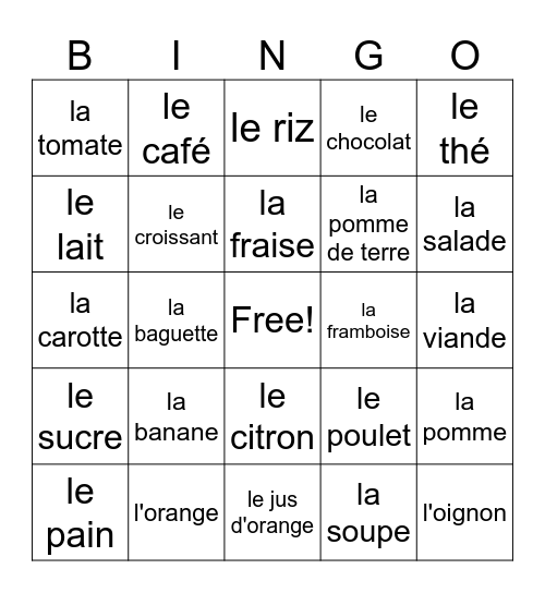 Trouve quelqu'un qui Bingo Card