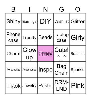 🎀 DRM-LND BINGO 🎀 Bingo Card