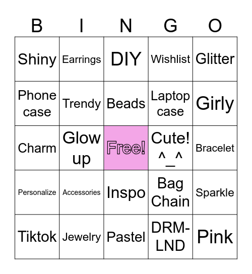 🎀 DRM-LND BINGO 🎀 Bingo Card