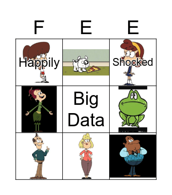 Feelings and Emotions Bingo Card