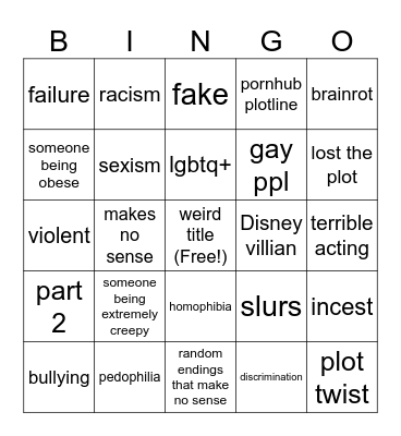 Tomorrow's teachings bingo Card