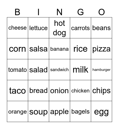 Inside the USA | Unit 5 Bingo Card