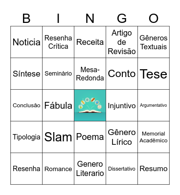 REVISÃO Bingo Card