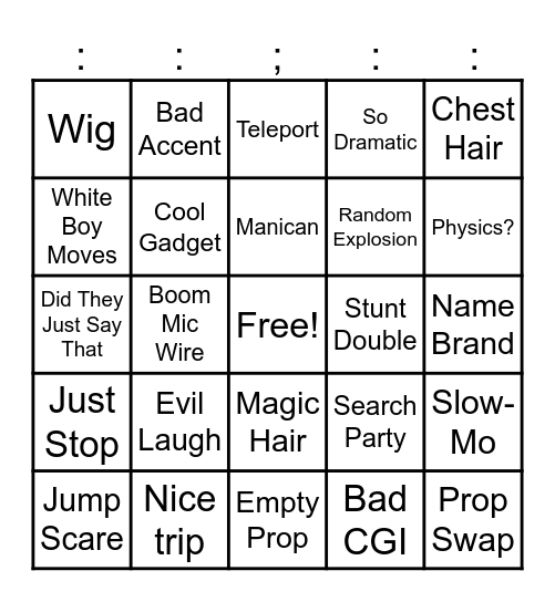 George of the jungle 2 Bingo Card