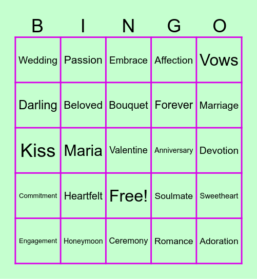 THE CIRCLE IS BLIND Bingo Card
